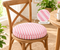 Round chair cushion- Pink