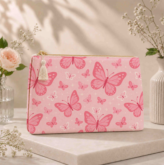 Canvas pouch - Butterfly