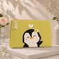 Canvas pouch - penguin