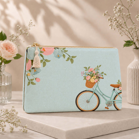 Canvas pouch- bouque