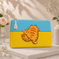 Canvas pouch - ginger cat