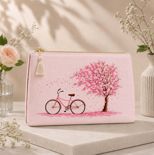 Canvas pouch - Sakura