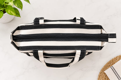 Multipupose bag -STRIPES BLACK