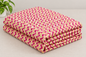 ABSTRACT WAVE PRINT BEDSHEET- PINK